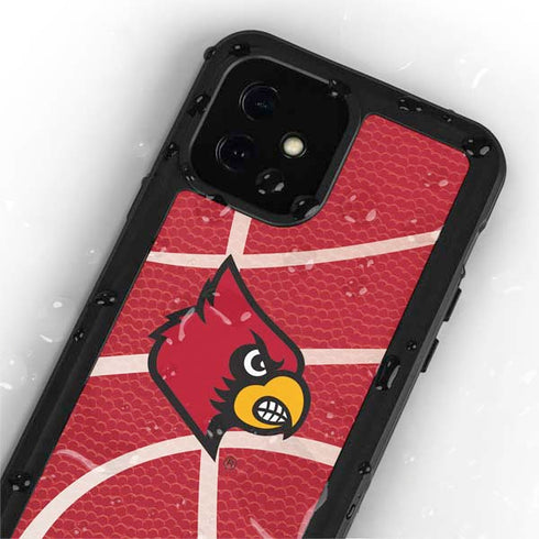 University of Louisville Red Basketball iPhone 12 Mini Waterproof Case